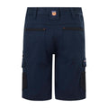 Citeco Women's Navy Cotton Stretch Mid Shorts - Size 8