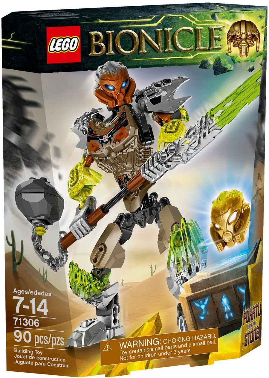 LEGO 71306 Pohatu Uniter of Stone - BIONICLE Action Figure - SuperSaverAU - view 1