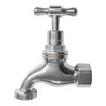 Kinetic 15mm Chrome Male & Female Garden Tap - Lead-Free Brass - Durable - SuperSaverAU - view 1