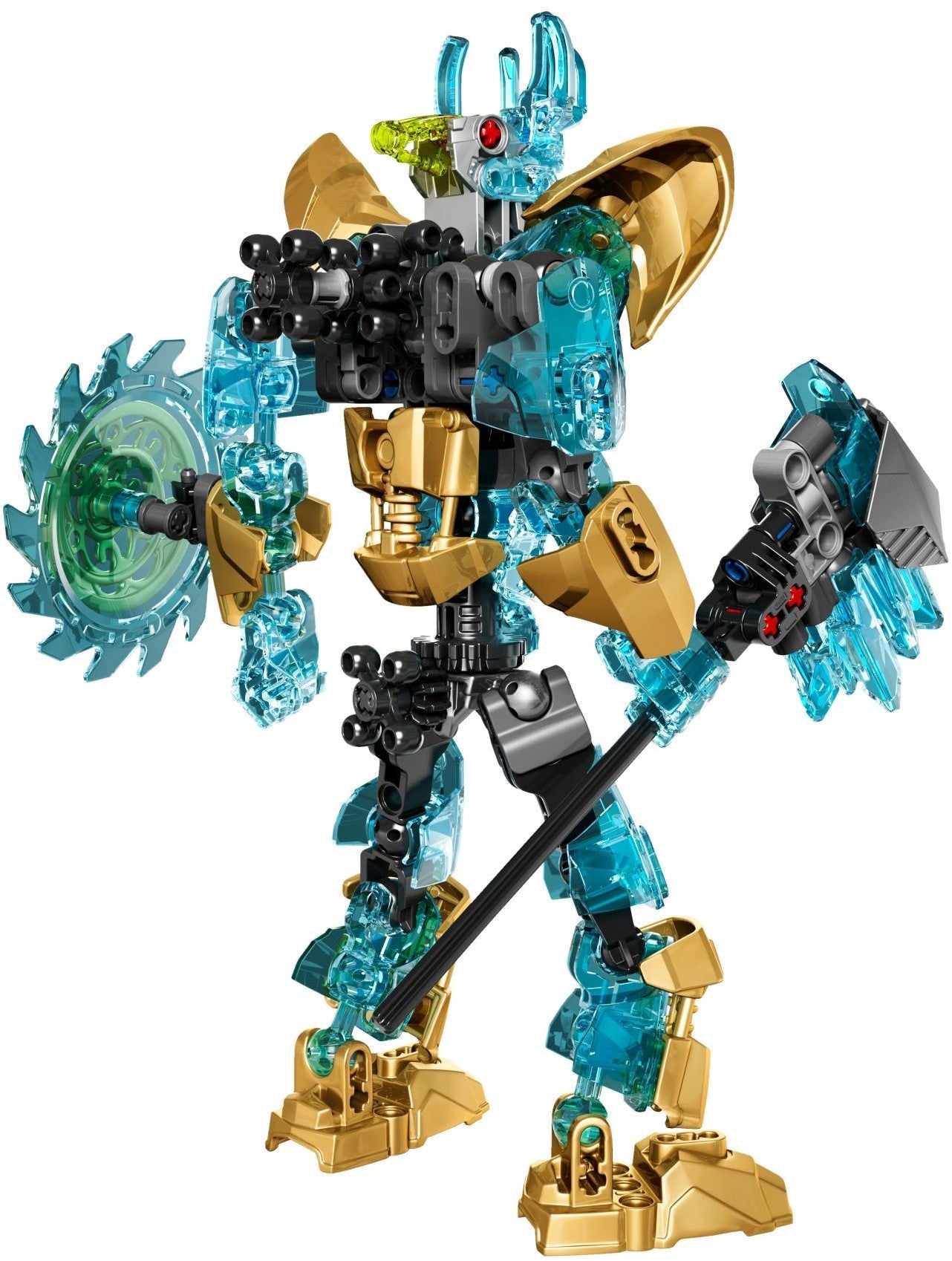 LEGO 71312 Ekimu the Mask Maker: Bionicle Hero with Crystal Hammer