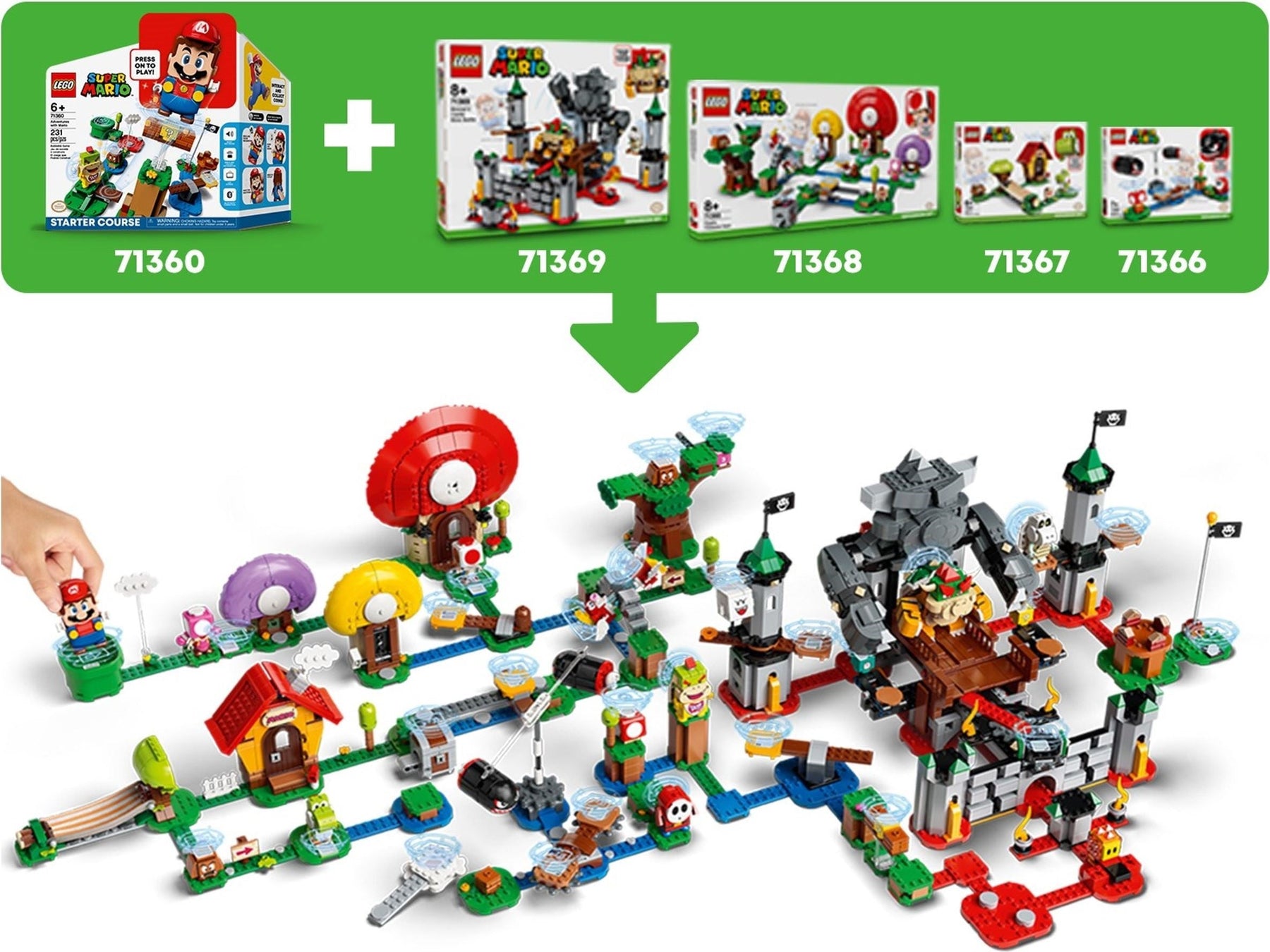 LEGO 71361 Super Mario Paragoomba Expansion Set - SuperSaverAU - view 4