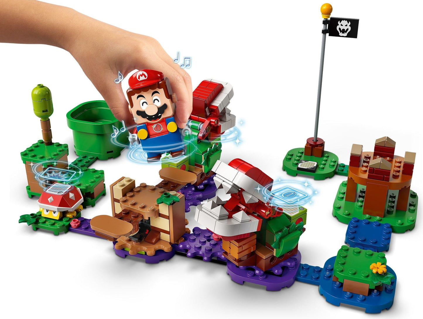 LEGO Super Mario Series 71382 Piranha Plant Puzzling Challenge Expansion Set- Auzzi Store