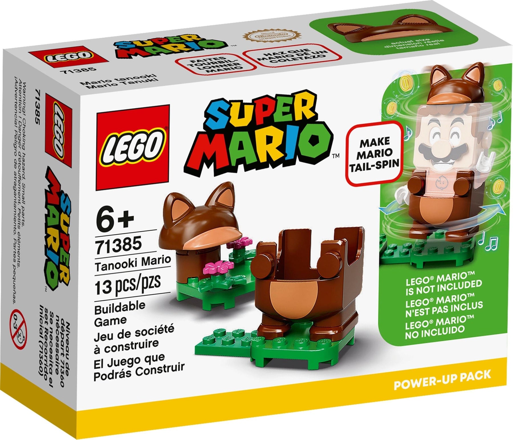 LEGO 71385 Tanooki Mario Power-Up Pack - SuperSaverAU - view 1