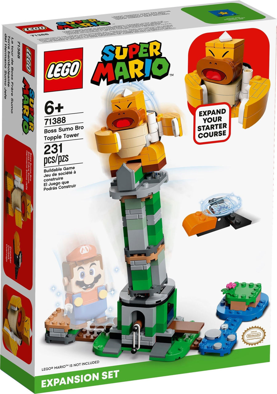 LEGO 71388 Boss Sumo Bro Topple Tower Expansion Set - SuperSaverAU - view 1