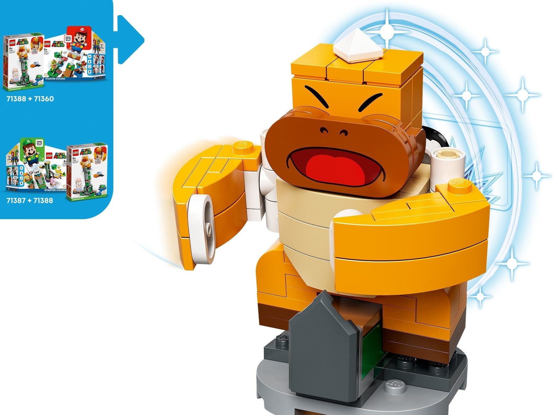 LEGO 71388 Boss Sumo Bro Topple Tower Expansion Set - SuperSaverAU - view 7