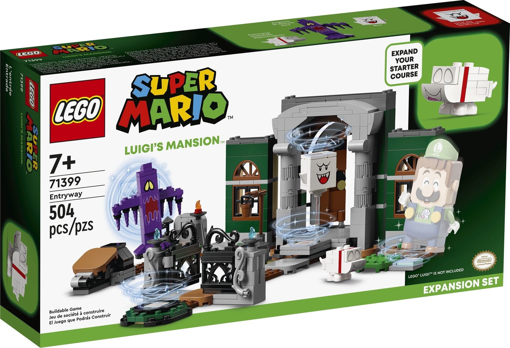LEGO Super Mario 71399 Luigi's Mansion Entryway - Auzzi Store