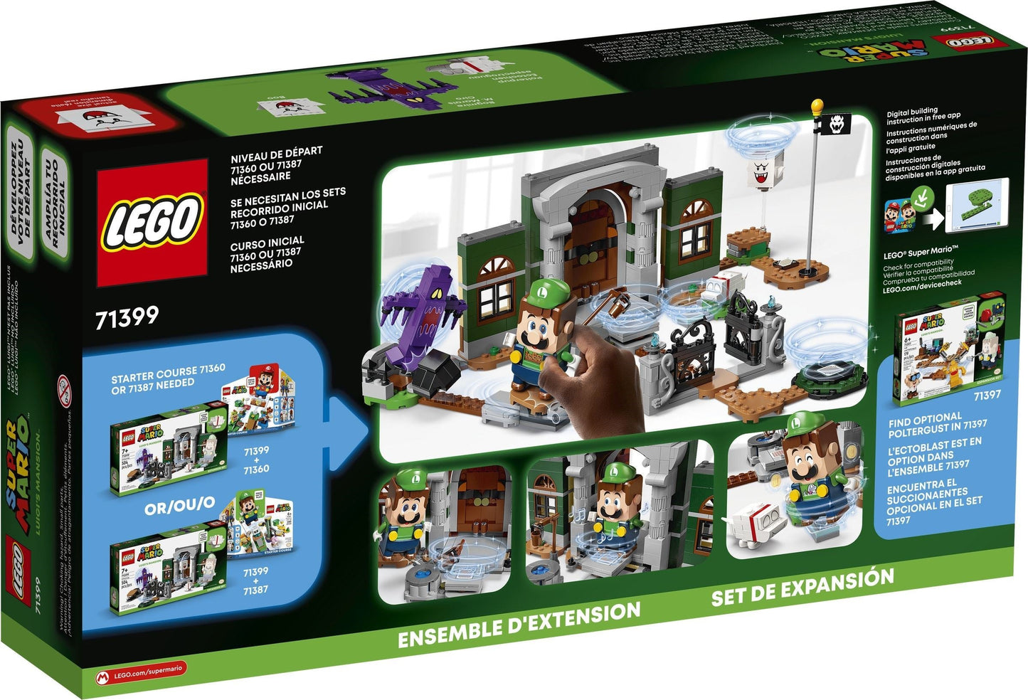 LEGO Super Mario 71399 Luigi's Mansion Entryway - Auzzi Store
