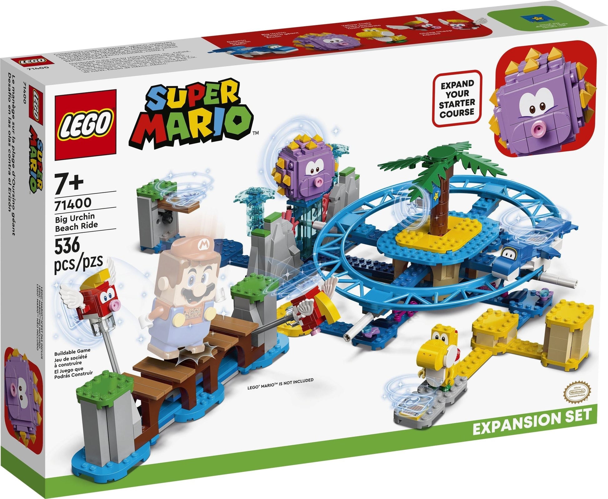 LEGO Super Mario 71400 Big Urchin Beach Ride- Auzzi Store