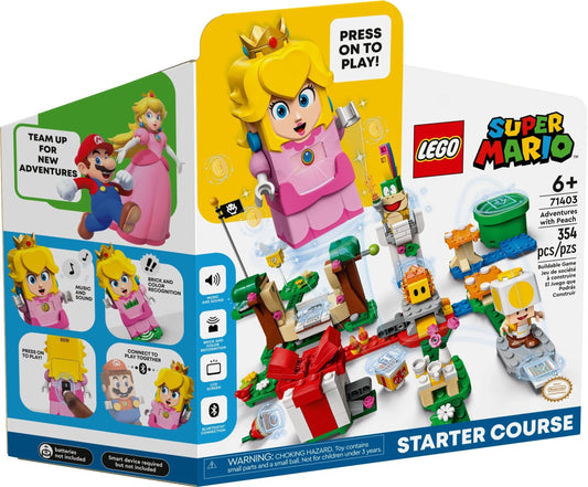 LEGO Super Mario Series 71403 Adventures with Peach- Auzzi Store