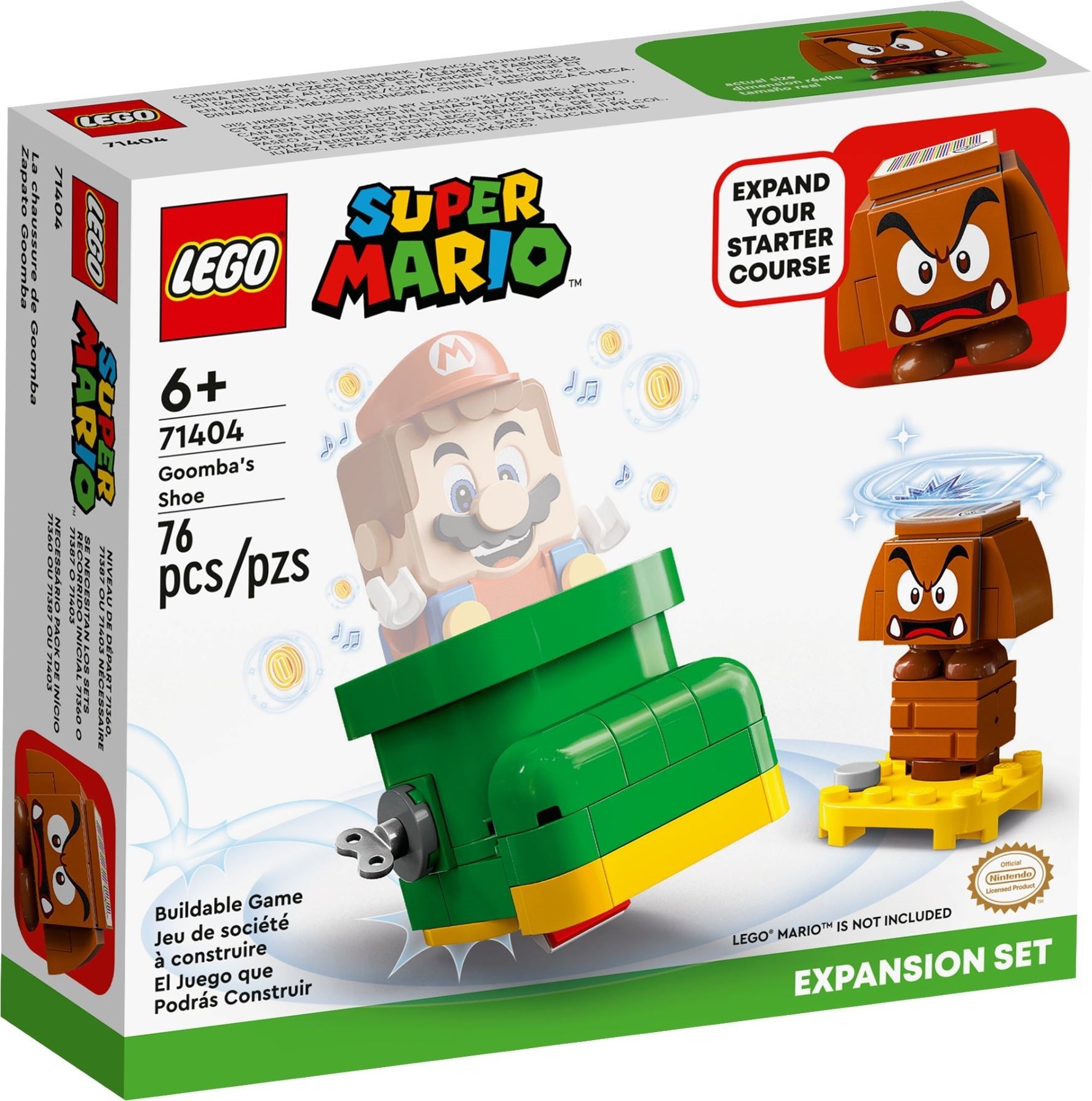 LEGO Super Mario Series 71404 Goomba's Shoe- Auzzi Store