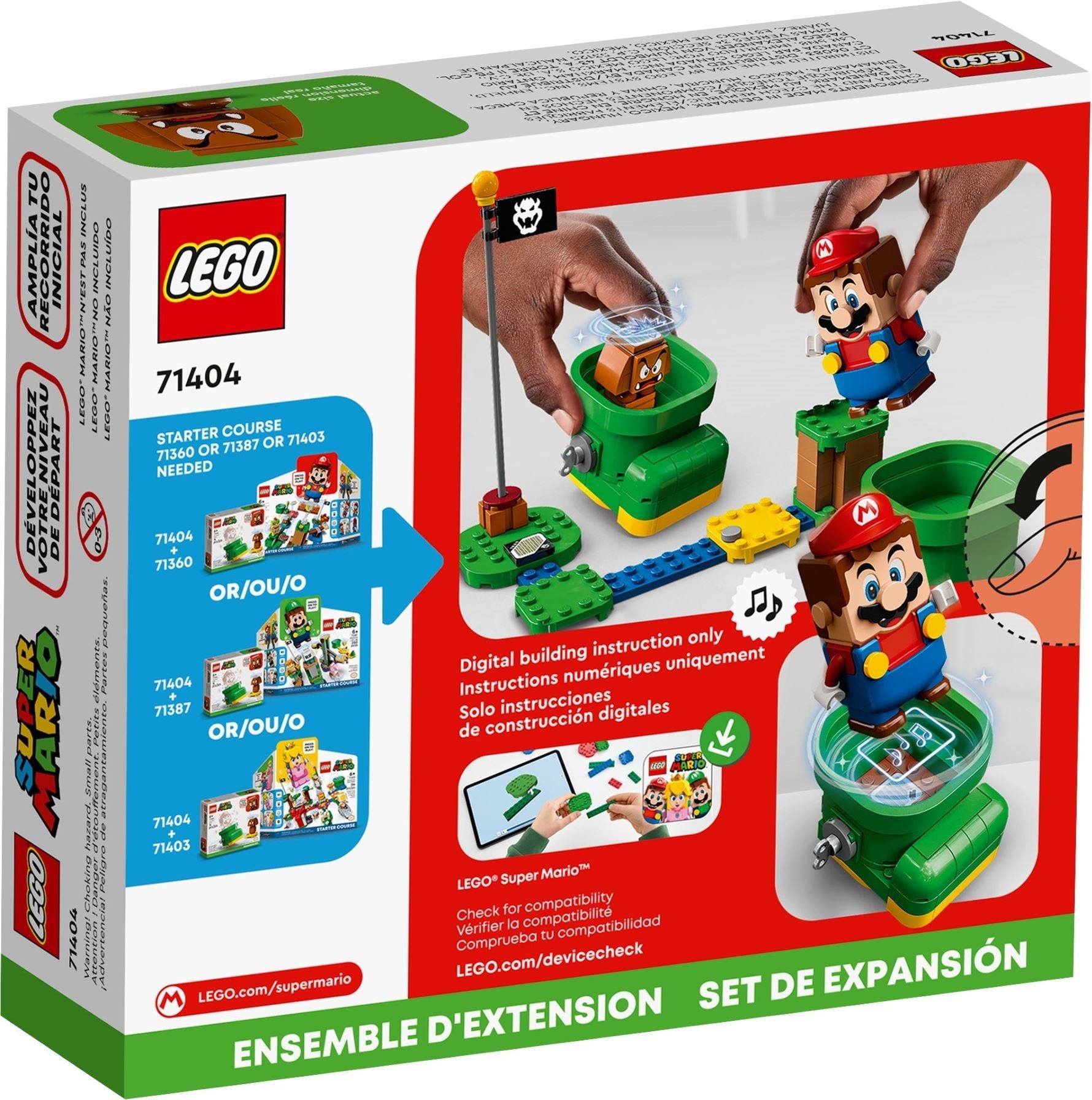 LEGO Super Mario Series 71404 Goomba's Shoe- Auzzi Store