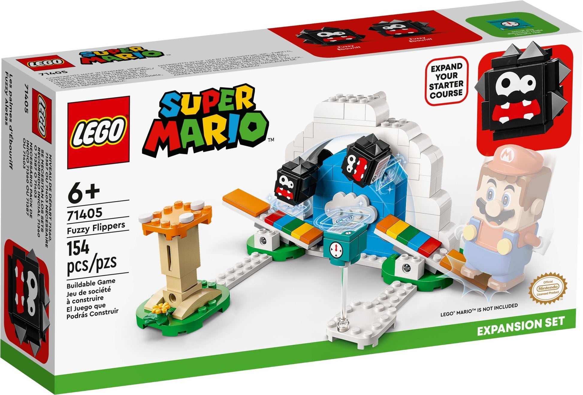 LEGO Super Mario Series 71405 Fuzzy Flippers- Auzzi Store