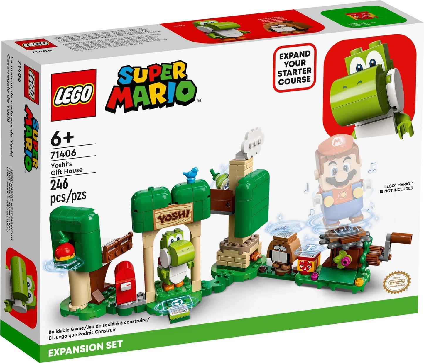 LEGO Super Mario Series 71406 Yoshi's Gift House- Auzzi Store