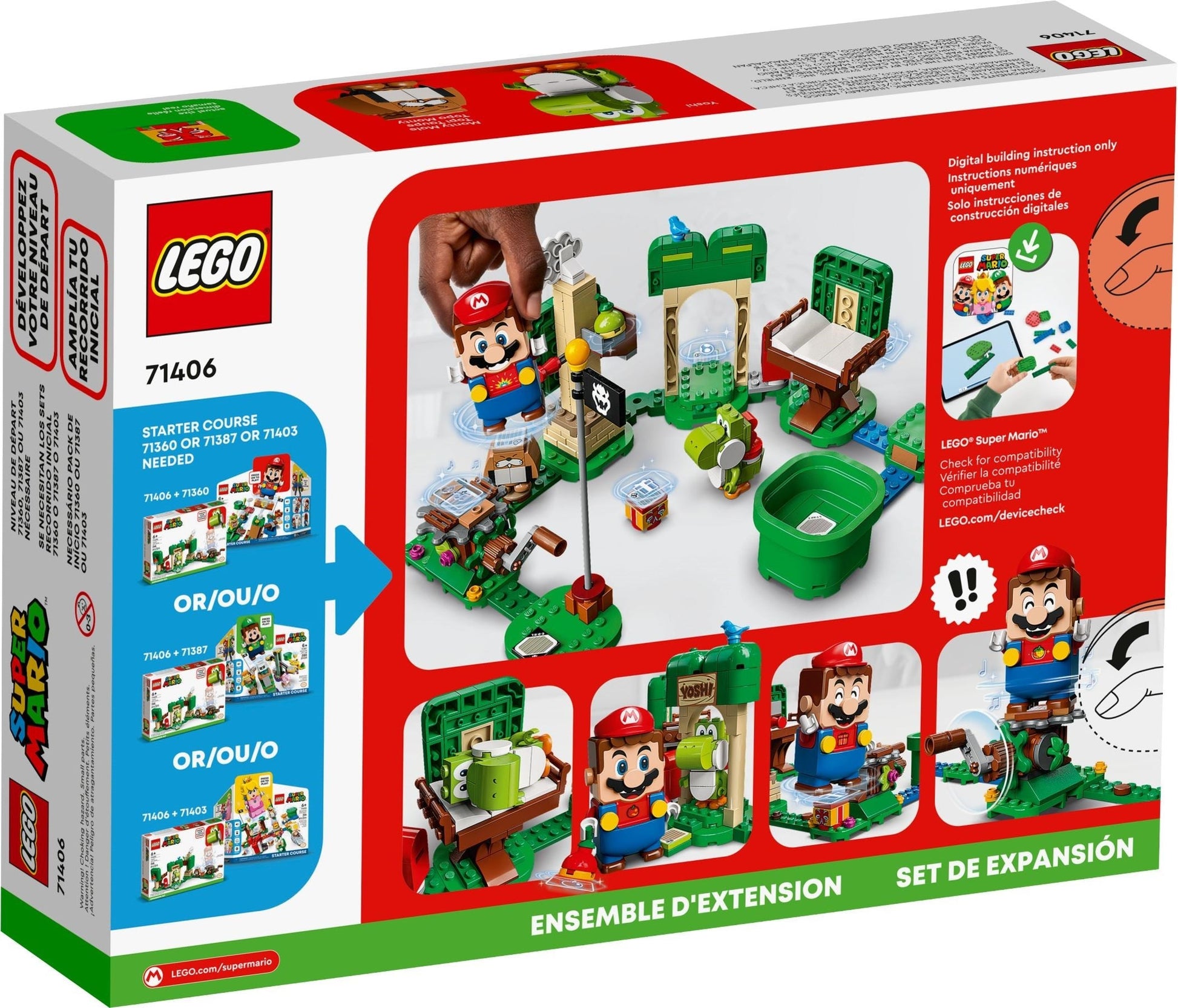 LEGO Super Mario Series 71406 Yoshi's Gift House- Auzzi Store