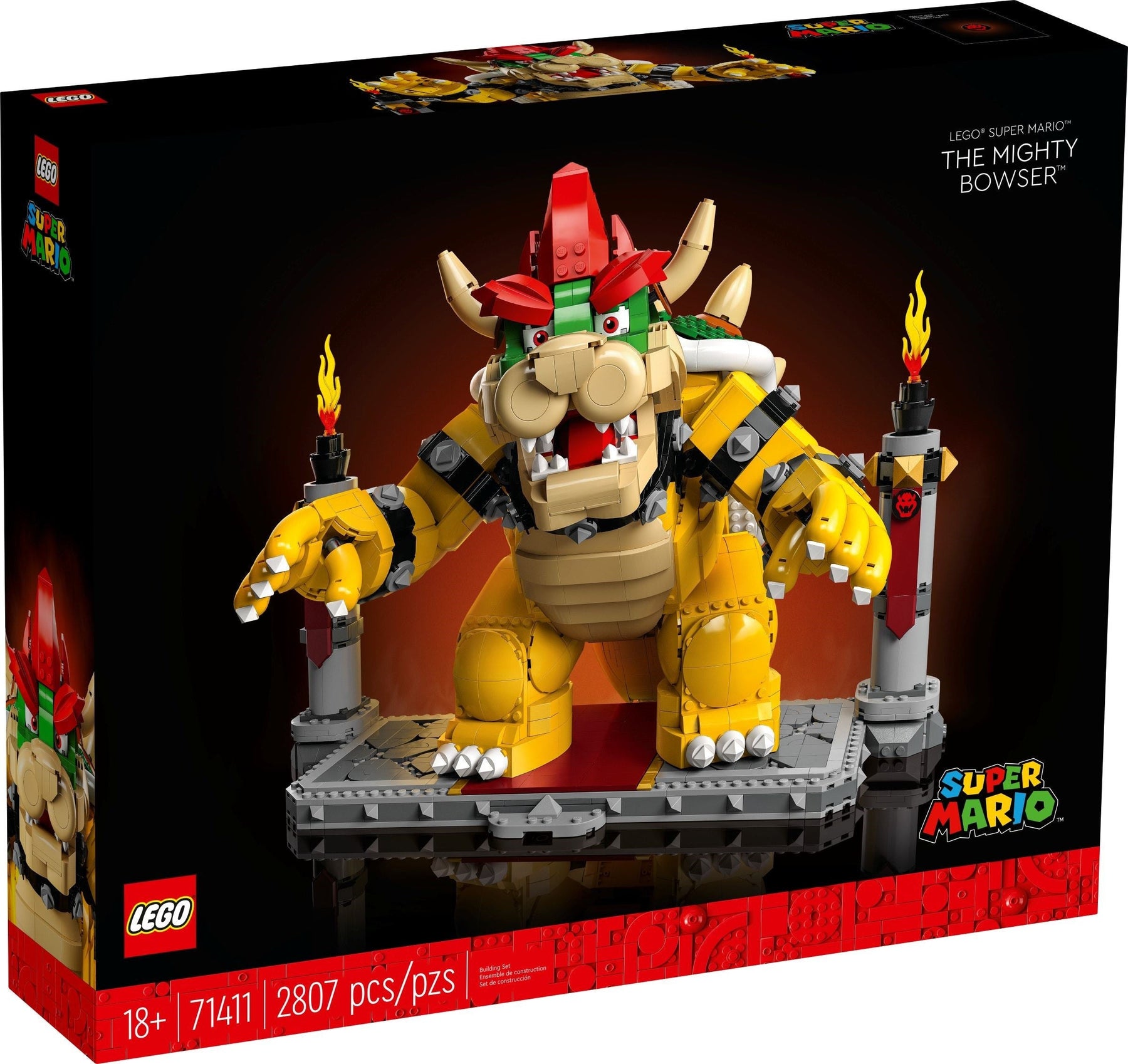 LEGO 71411 The Mighty Bowser Super Mario- Auzzi Store