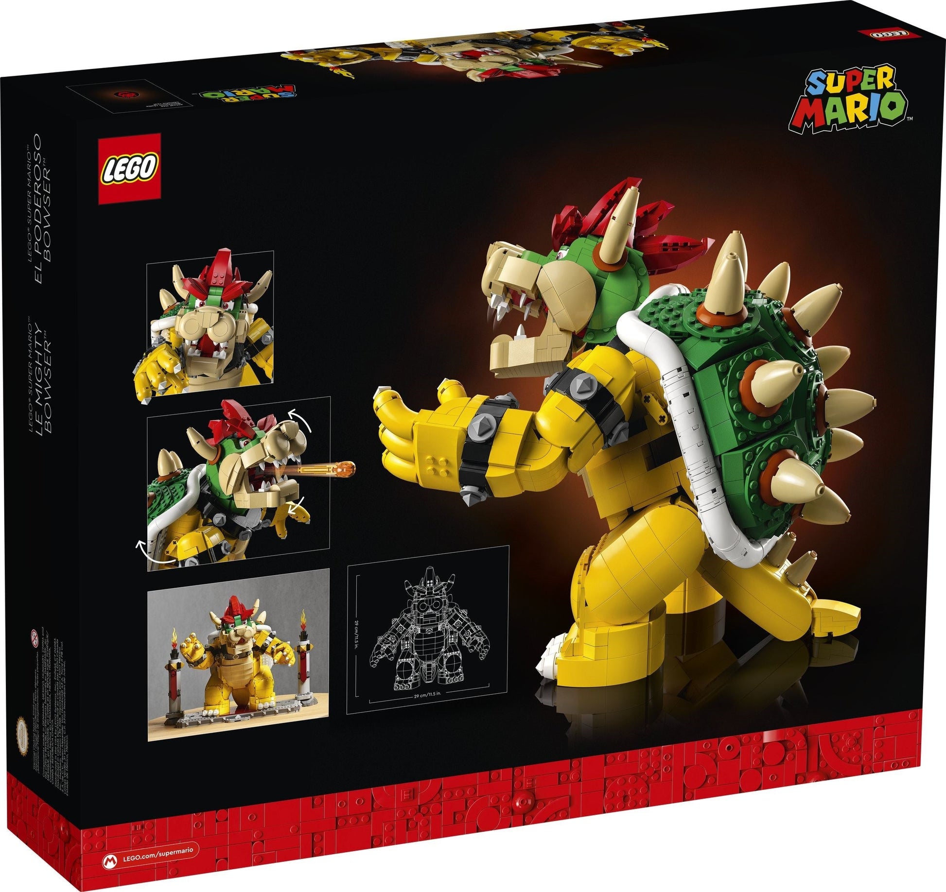 LEGO 71411 The Mighty Bowser Super Mario- Auzzi Store