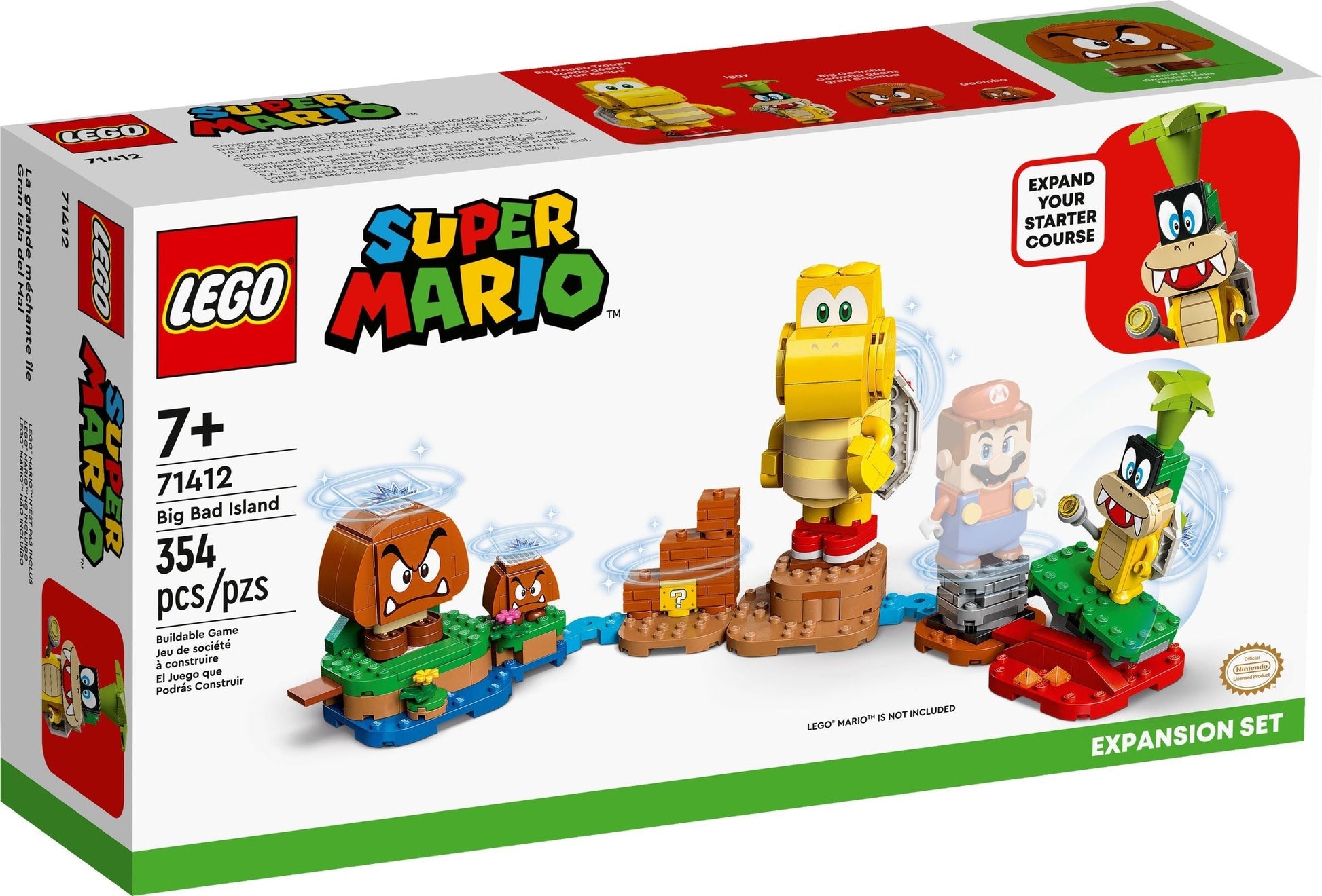 LEGO Super Mario Series 71412 Big Bad Island- Auzzi Store