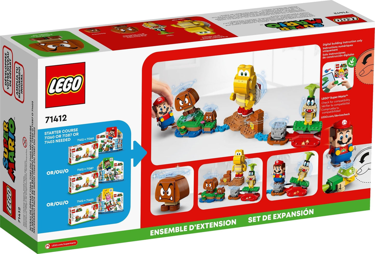LEGO Super Mario Series 71412 Big Bad Island- Auzzi Store