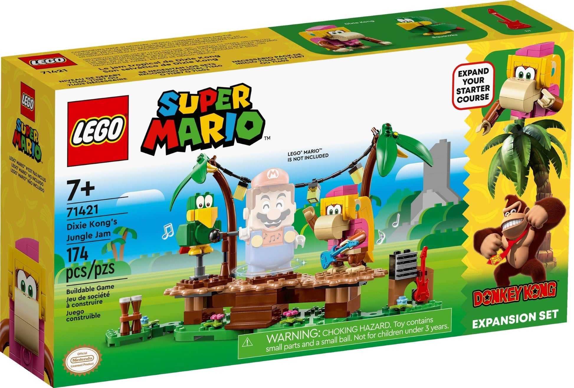 LEGO Super Mario Series 71421 Dixie Kong's Jungle Jam Expansion Set- Auzzi Store