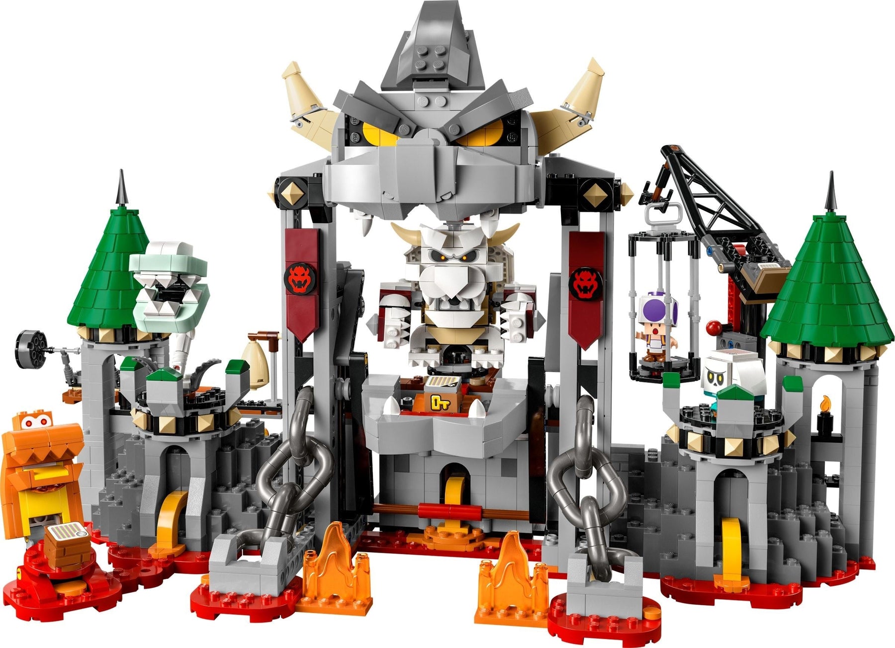 LEGO Super Mario Series 71423 Dry Bowser Castle Battle Expansion Set- Auzzi Store