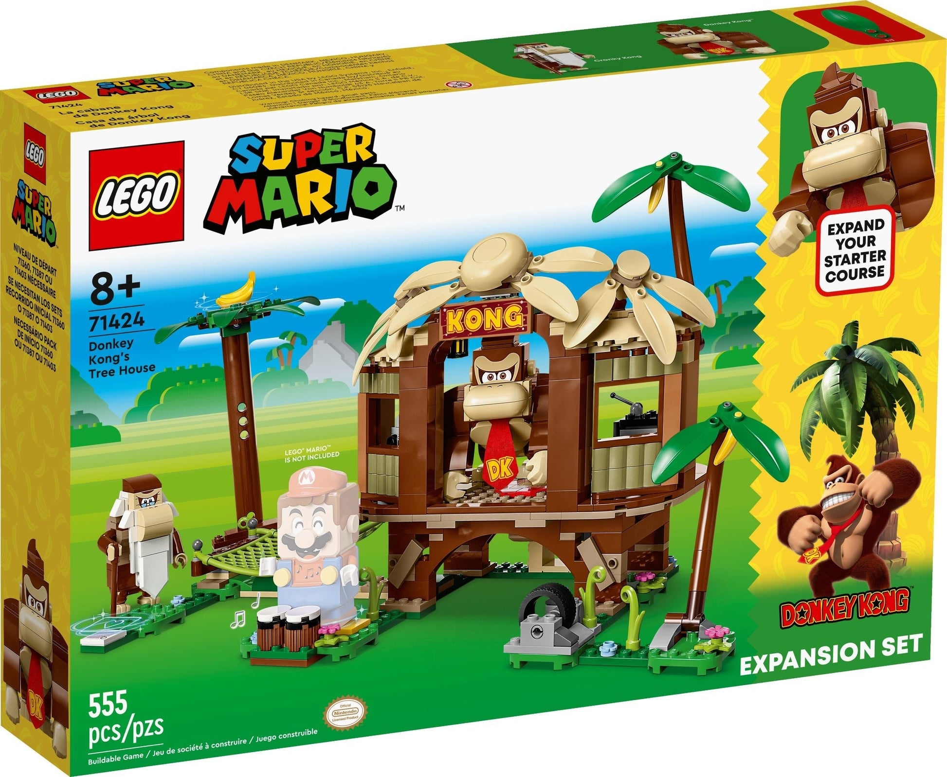 LEGO Super Mario Series 71424 Donkey Kong's Tree House- Auzzi Store