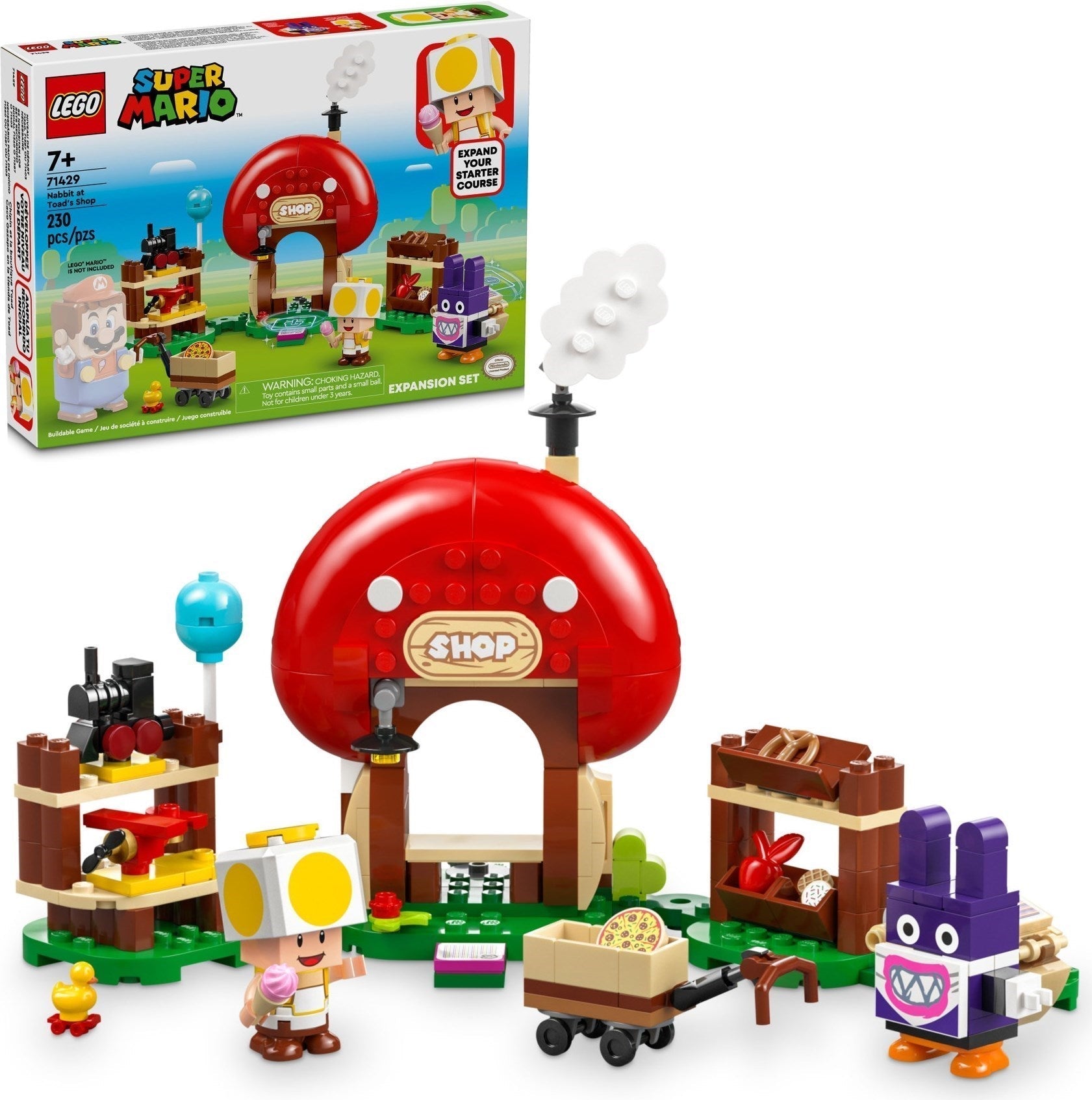 LEGO Super Mario 71428 Nabbit at Toad’s Shop - SuperSaverAU - view 1