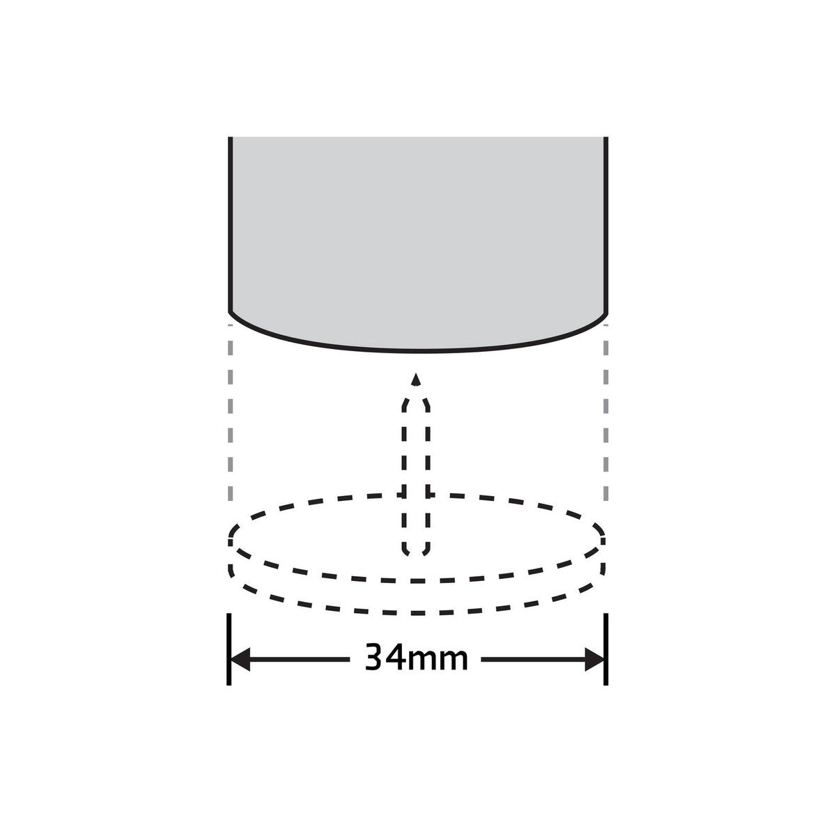 Surface Gard Round Castor Cup 4 Pack - Brown - 34mm - SuperSaverAU - view 4