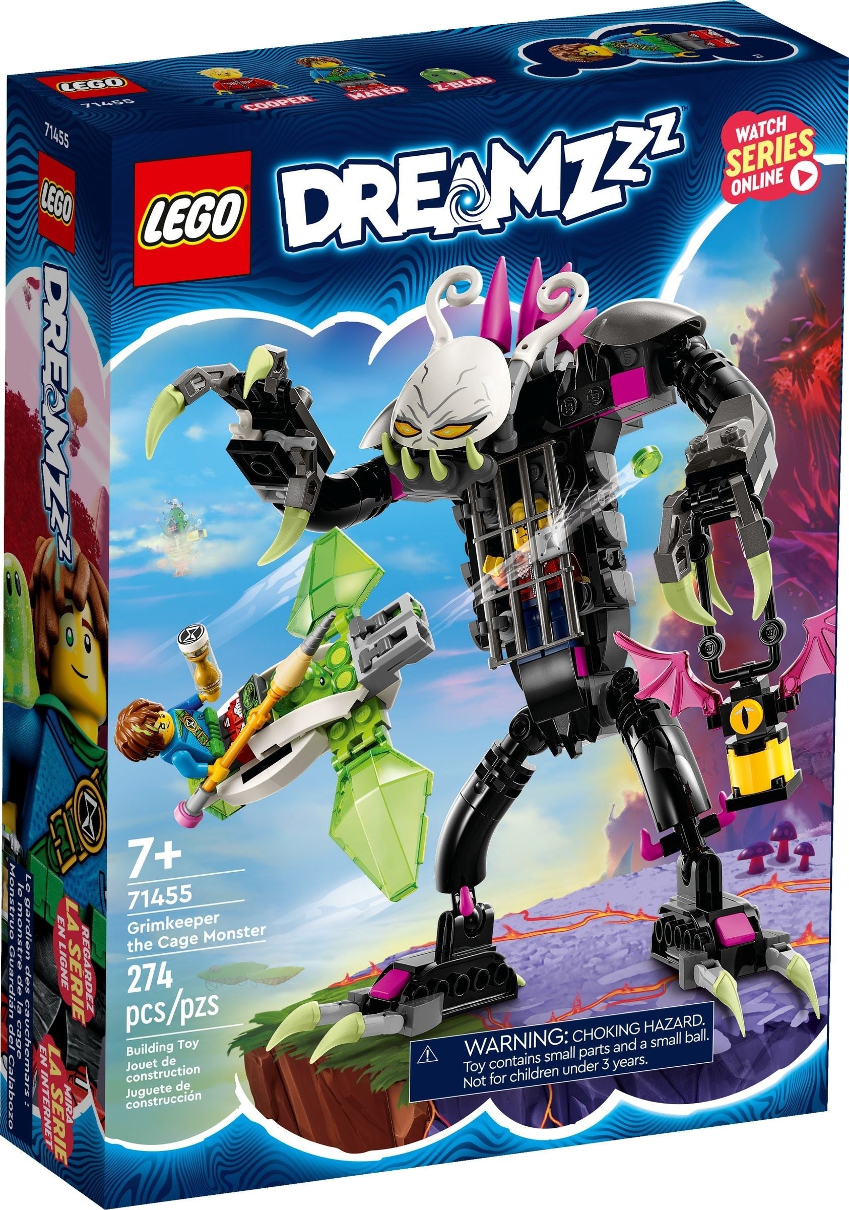 LEGO DREAMZzz 71455 Grimkeeper the Cage Monster- Auzzi Store