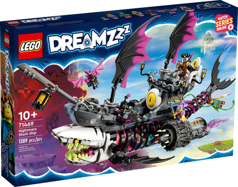 LEGO DREAMZzz 71469 Nightmare Shark Ship- Auzzi Store