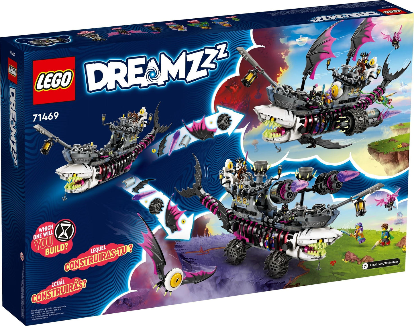 LEGO DREAMZzz 71469 Nightmare Shark Ship- Auzzi Store