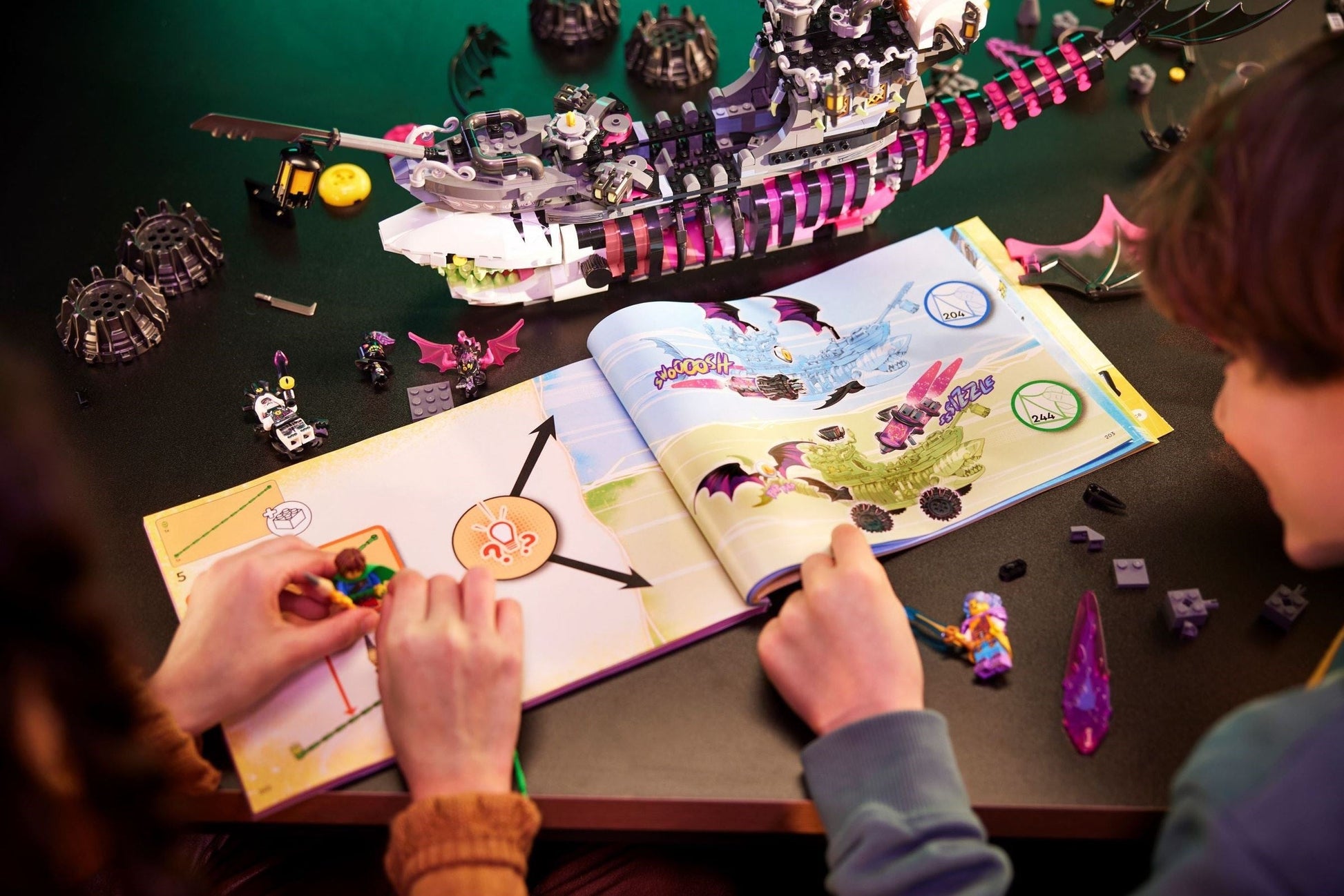 LEGO DREAMZzz 71469 Nightmare Shark Ship- Auzzi Store