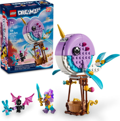 LEGO DreamZzz Izzie’s Narwhal Hot Air Balloon 71472