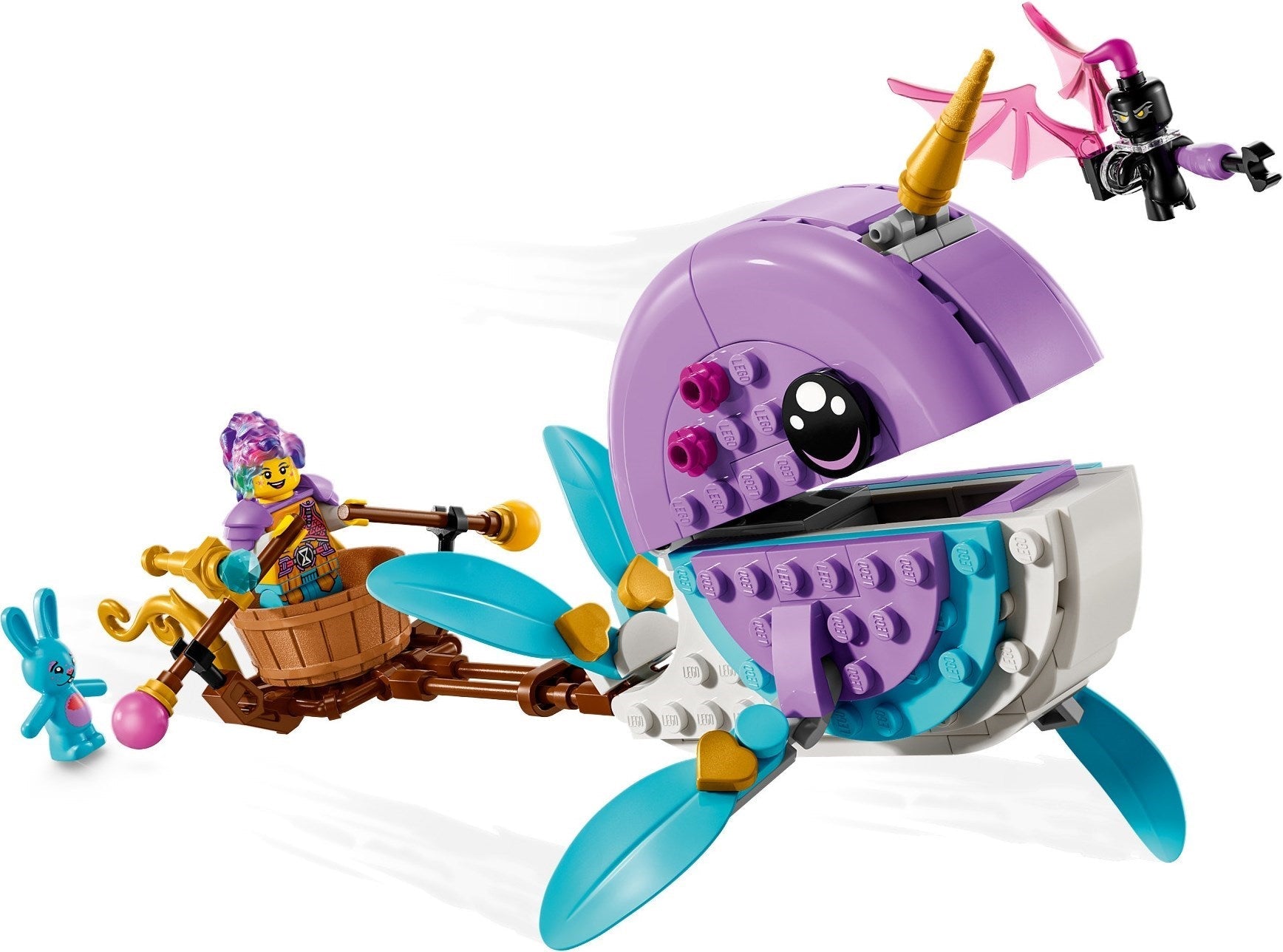 LEGO DreamZzz Izzie’s Narwhal Hot Air Balloon 71472 - SuperSaverAU - view 2