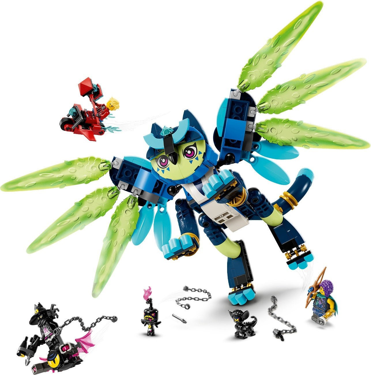 LEGO DREAMZzz Series 71476 Zoey and Zian the Cat-Owl- Auzzi Store