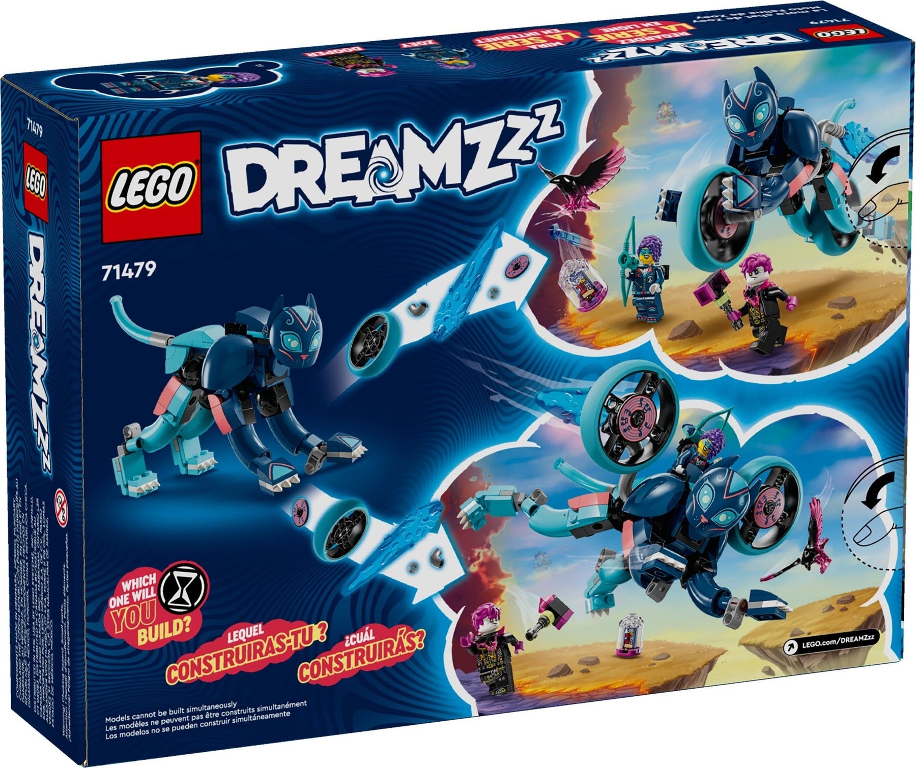 LEGO DREAMZzz Zoey's Cat Motorcycle 714978 - SuperSaverAU - view 1
