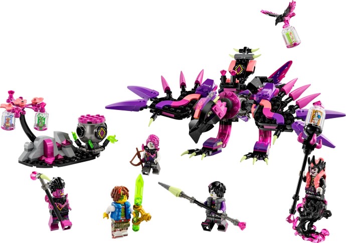LEGO Dreamzzz 71483 The Never Witch's Nightmare Creatures