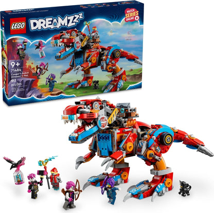 LEGO DREAMZzz Cooper’s Robot Dinosaur C-Rex Toy 71483
