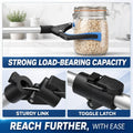 Foldable Grabber Reacher Tool 32" - 2 Pack