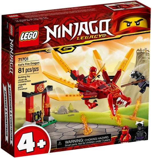 LEGO The LEGO Ninjago 71701 Kai’s Fire Dragon
