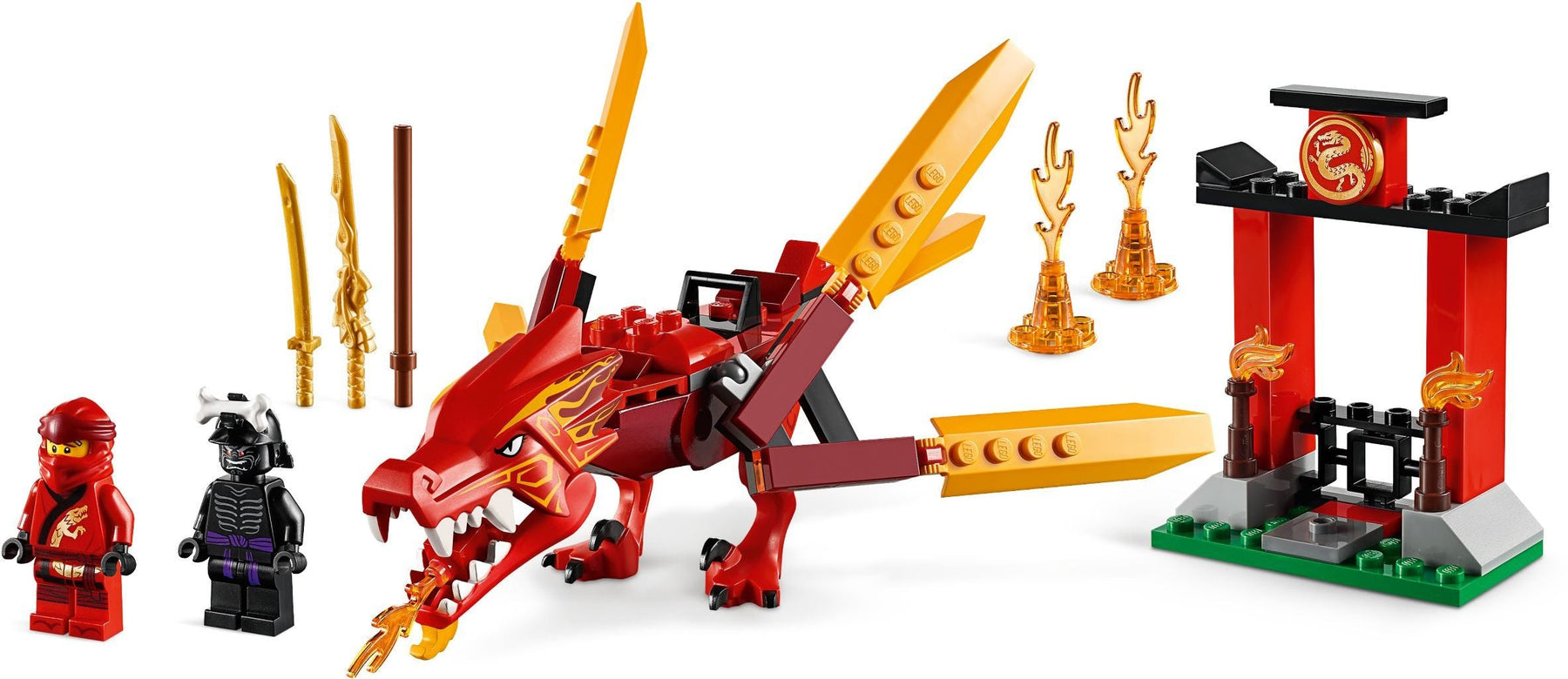LEGO The LEGO Ninjago 71701 Kai’s Fire Dragon - SuperSaverAU - view 3