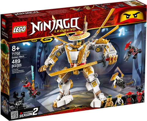 LEGO 71702 Golden Mech: Ninja Action Figure Playset - SuperSaverAU - view 1