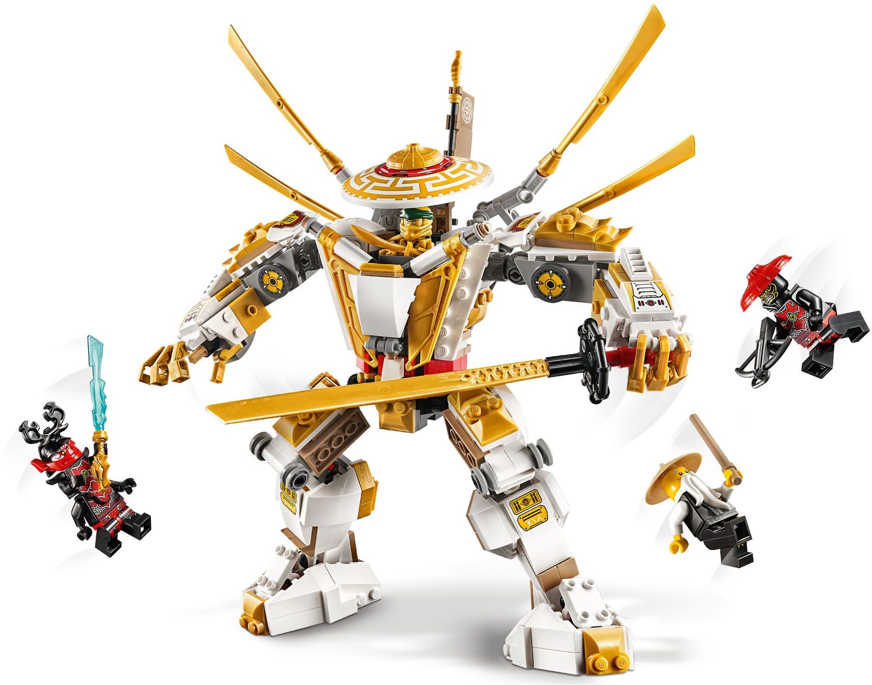 LEGO 71702 Golden Mech: Ninja Action Figure Playset - SuperSaverAU - view 2