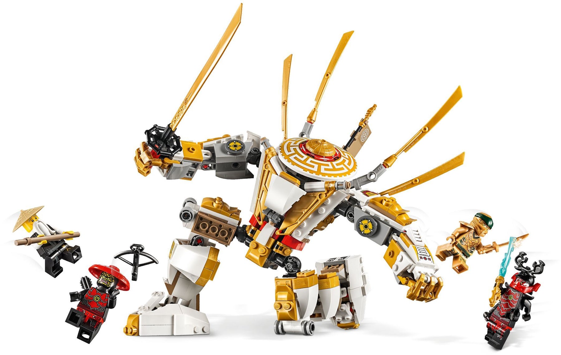 LEGO 71702 Golden Mech: Ninja Action Figure Playset - SuperSaverAU - view 3