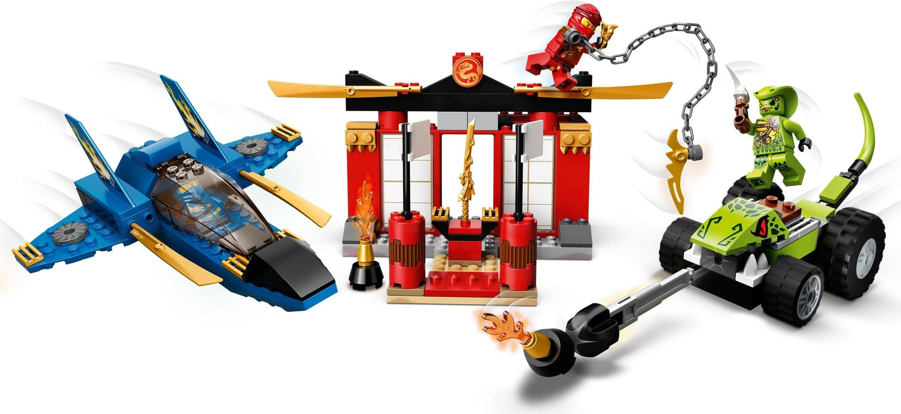 LEGO NINJAGO 71703 Legacy Storm Fighter Battle Toy Jet Set- Auzzi Store