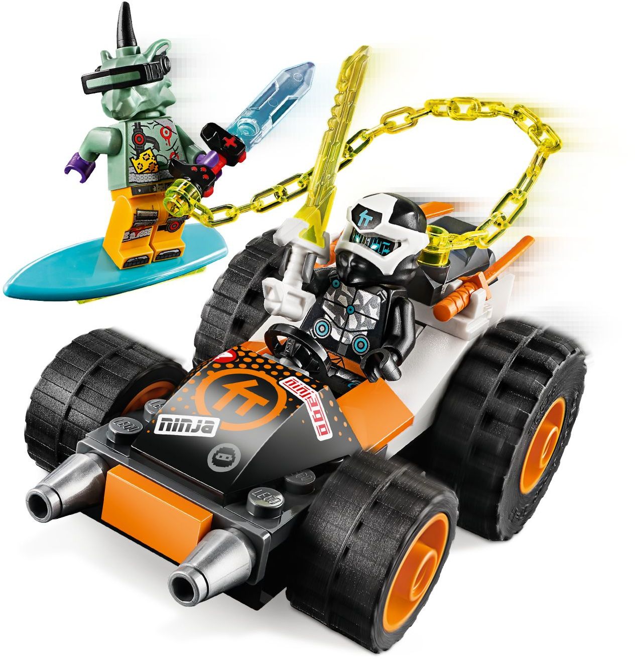 LEGO 71706 Cole's Speeder Car - NINJAGO Toy Car & Minifigures - SuperSaverAU - view 2