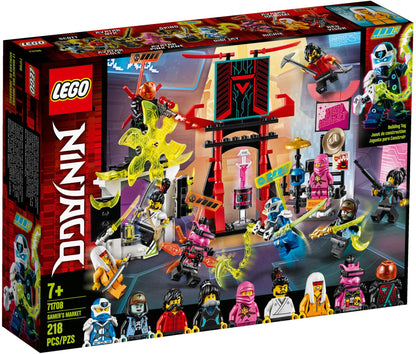 Lego Ninjago 71708 Gamer’s Market with Harumi, Okino, Richie, Cole, Digi Jay