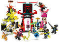 Lego Ninjago 71708 Gamer’s Market with Harumi, Okino, Richie, Cole, Digi Jay - SuperSaverAU - view 2