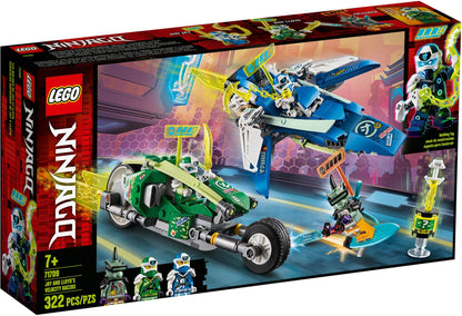 LEGO 71709 Jay & Lloyd's Velocity Racers Ninja Bikes & Speeder
