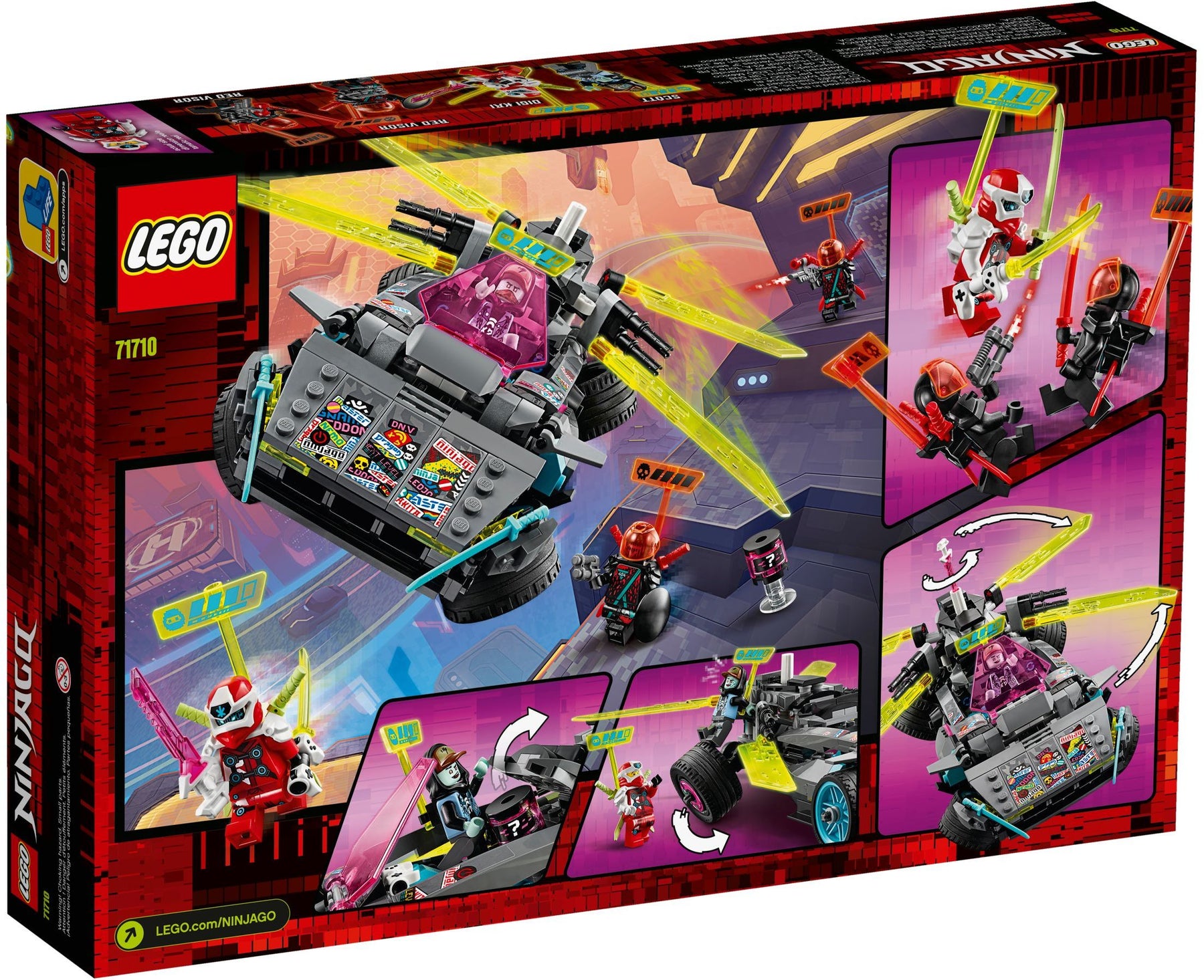 LEGO NINJAGO: Ninja Tuner Car (71710) - SuperSaverAU - view 3