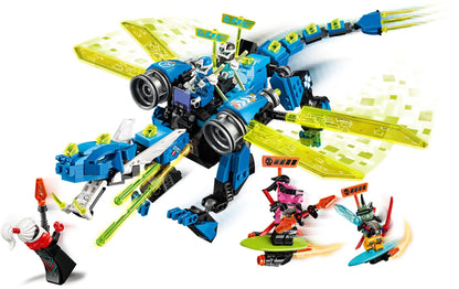 LEGO 71711 Jay's Cyber Dragon Ninja Mech Playset